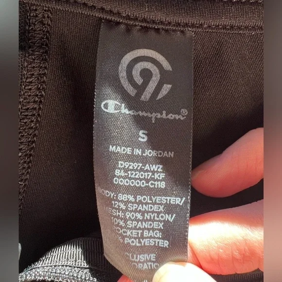 Champion Women's Full Zip Long Sleeve Sheer Back Top - Picture 3 of 4